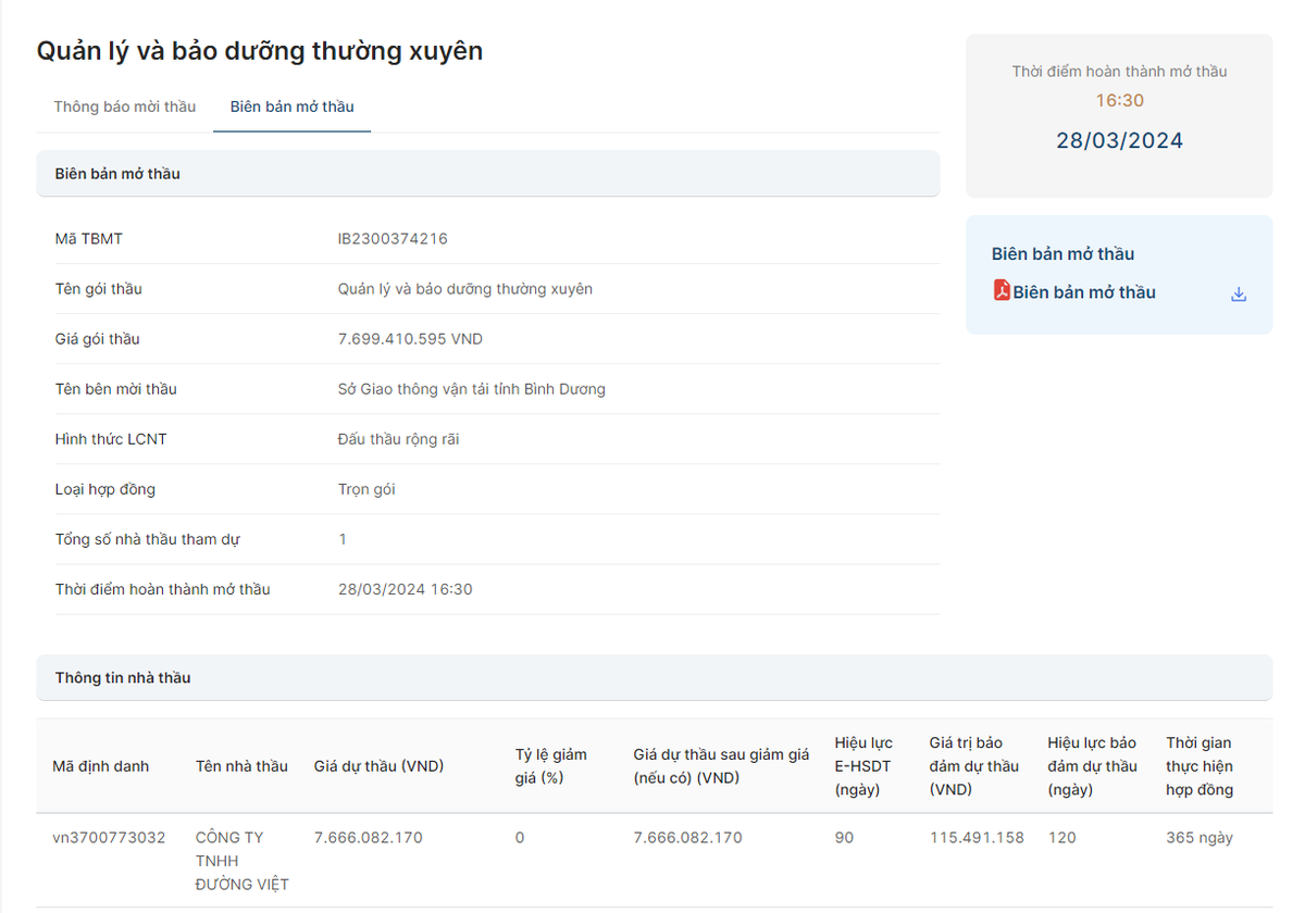 Duy nhat Cty Duong Viet du 2 goi thau cua So GTVT Binh Duong-Hinh-3