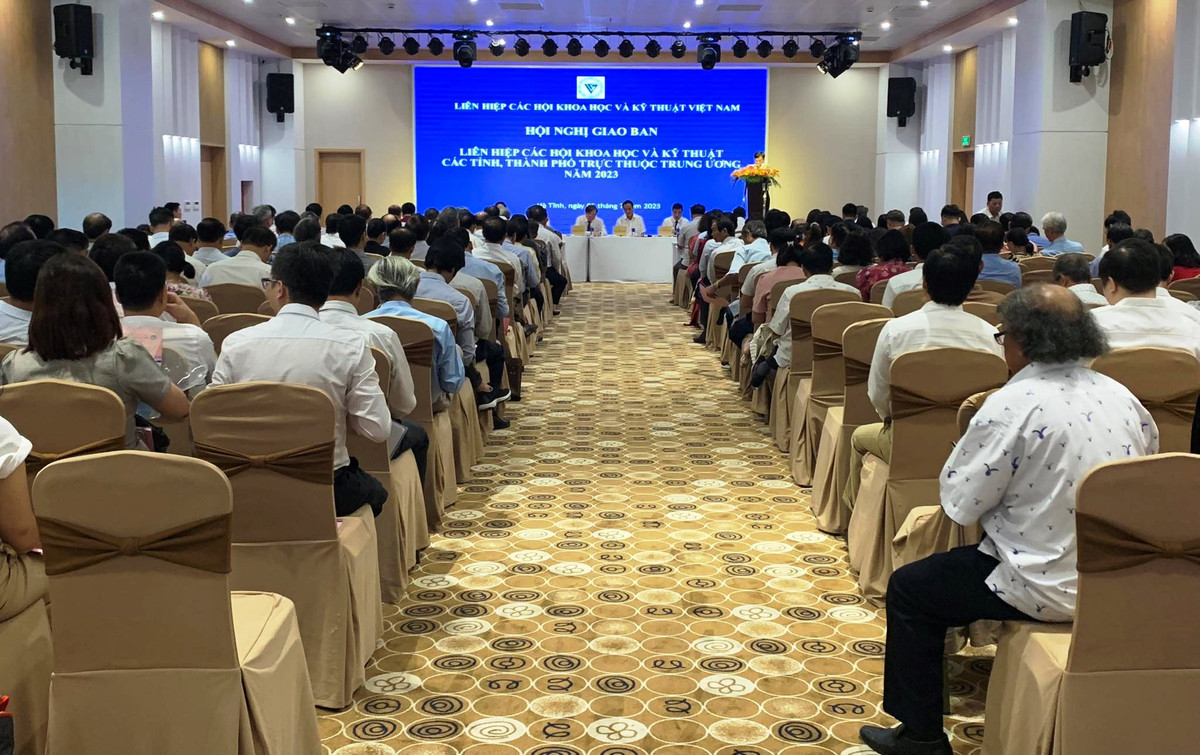 Liên hiệp Các hội KH&KT Việt Nam tổ chức Hội nghị giao ban tại Hà Tĩnh - Hình 3 Lien hiep Cac hoi KH&KT Viet Nam to chuc Hoi nghi giao ban tai Ha Tinh-Hinh-3