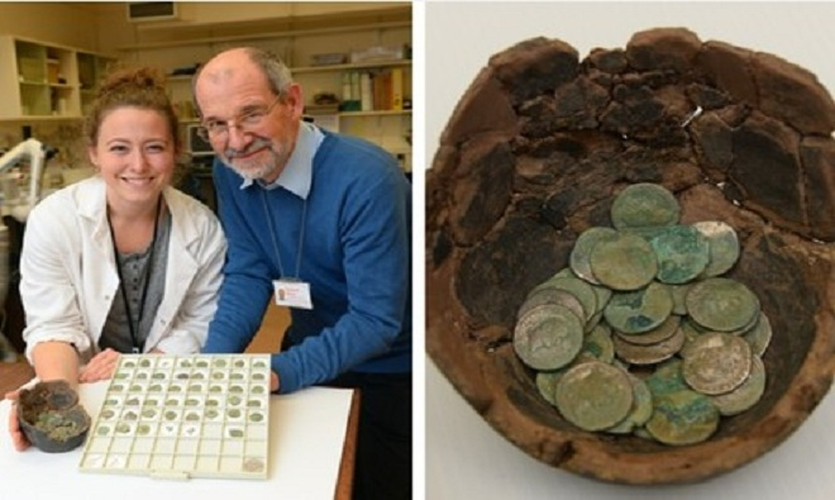 Các chuyên gia quay lại cánh đồng và đã tìm thấy thêm 8 chiếc bình, một chiếc xô thời kỳ đồ sắt được trang trí công phu bằng hợp kim đồng, cùng nhiều vật dụng khác được chế tác công phu.