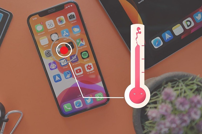 Vì sao điện thoại luôn nóng và cách khắc phục? Vi sao dien thoai luon nong va cach khac phuc?