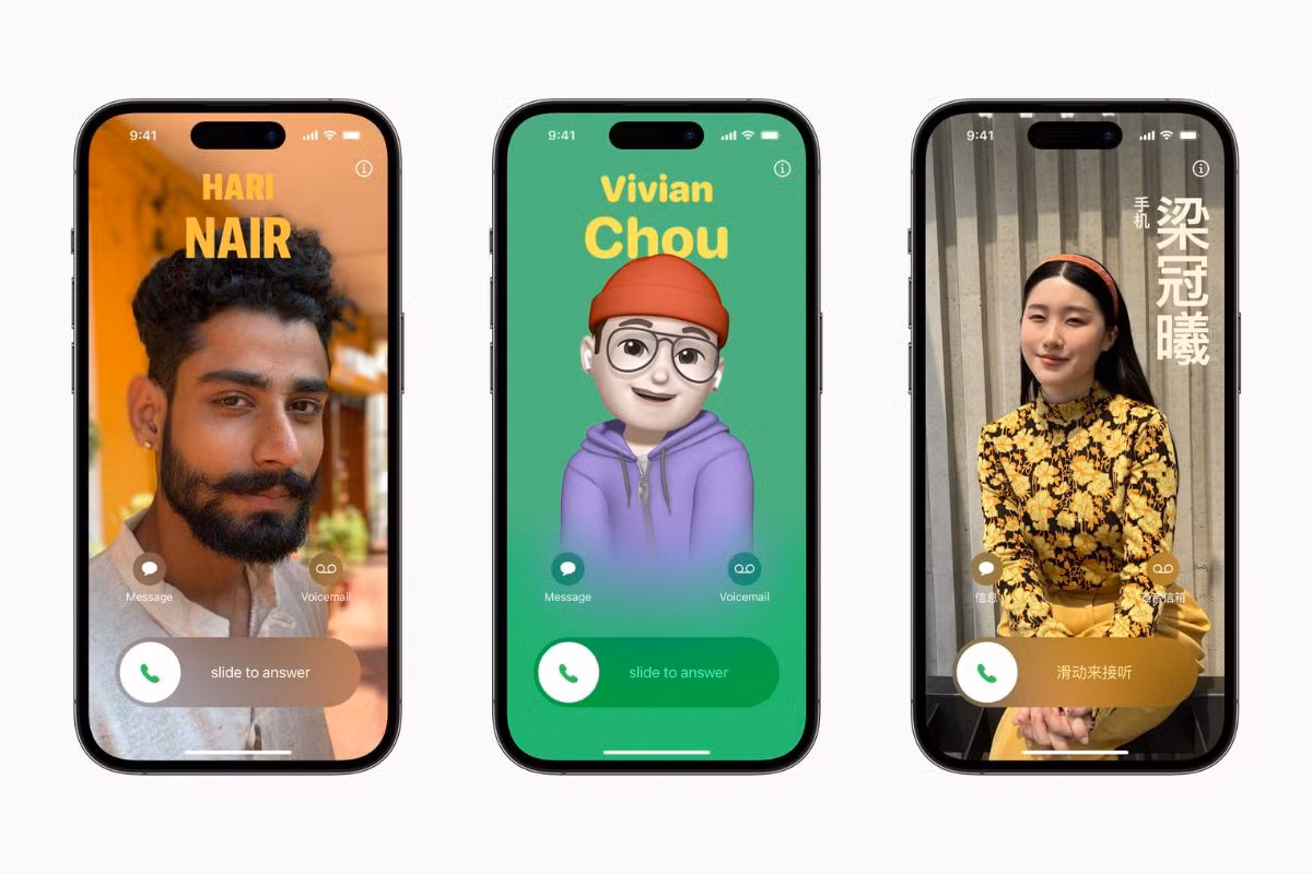 Với Contact Posters, Apple muốn thay đổi cách người dùng xem và tương tác với danh sách liên hệ của mình.