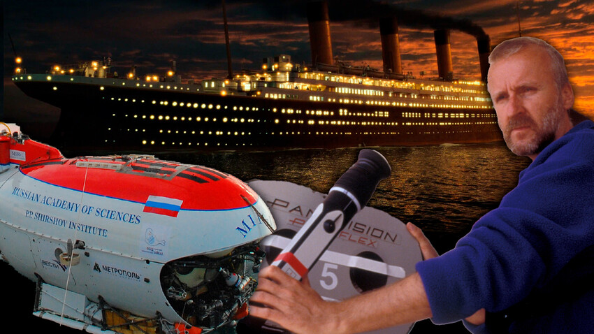 Đạo diễn Cameron đã dành 2 năm để xem xét và chuẩn bị mọi thứ cho chuyến đi. Máy quay được đặt trong một vỏ thủy lực đặc biệt và được gắn trên thân tàu.