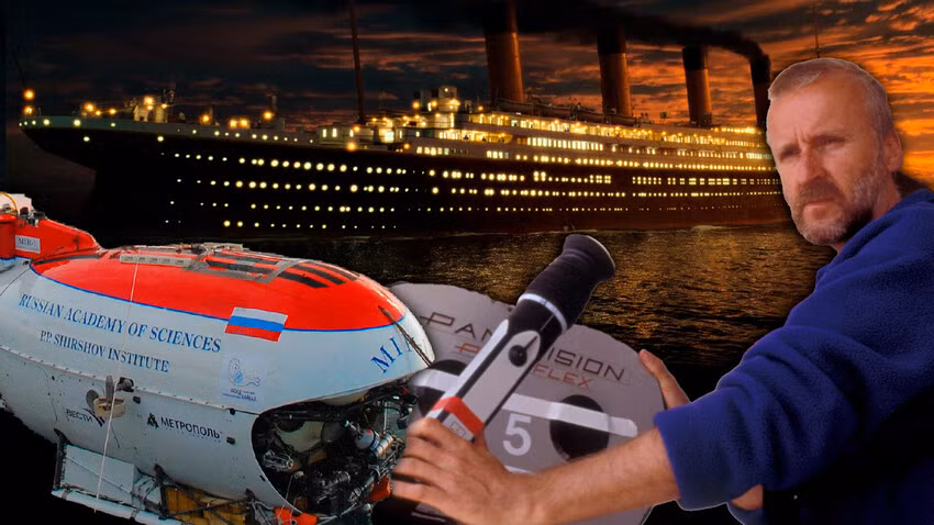 Đạo diễn Cameron đã dành 2 năm để xem xét và chuẩn bị mọi thứ cho chuyến đi. Máy quay được đặt trong một vỏ thủy lực đặc biệt và được gắn trên thân tàu.