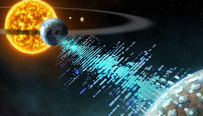 Một dự án mới có tên "A Sign in Space" đã gửi một tín hiệu từ Sao Hỏa trở về Trái Đất thông qua tàu vũ trụ ExoMars Trace Gas Orbiter.