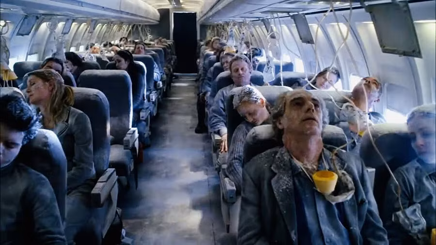 Những người phi công trên máy bay chiến đấu đã phát hiện ra rằng tất cả hành khách đều ngủ say và cơ trưởng đã mất tích. Chỉ có một tiếp viên hàng không tên là Andreas Prodromou tỉnh táo và đã vào buồng lái.