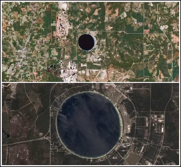 Sự biến đổi trong quá khứ có thể đã tạo ra một môi trường địa chất độc đáo, dẫn đến hình dạng hiện tại của hồ Kingsley.