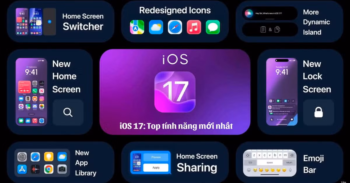 Hơn nữa, iOS 17 đặc biệt chú trọng vào tính năng bảo mật và quyền riêng tư. Người dùng có quyền kiểm soát toàn diện hơn về dữ liệu cá nhân của mình.