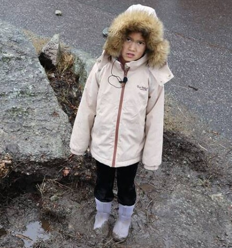 Ban đầu, bé gái này cho rằng đó chỉ là một viên đá bình thường. Tuy nhiên, về sau, Elise quyết định mang nó về và đưa cho cô giáo Karen Drange kiểm tra.