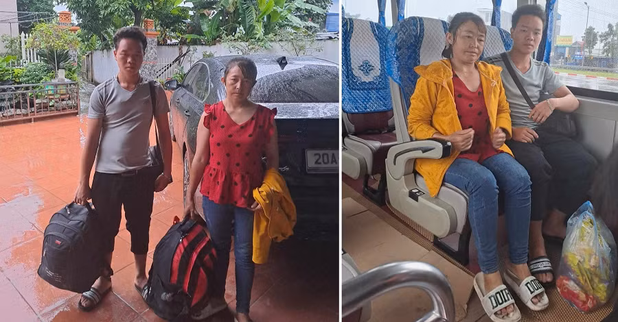 Vợ chồng người H'Mông bị lừa hết tiền, dầm mưa đi bộ từ Hà Nội về Hà Giang - Hình 3 Vo chong nguoi H'Mong bi lua het tien, dam mua di bo tu Ha Noi ve Ha Giang-Hinh-3