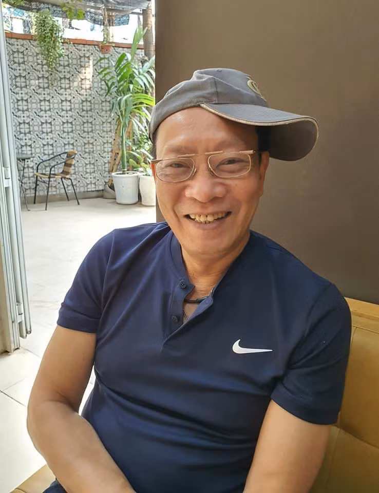 Nhung hinh anh doi thuong gian di cua MC Lai Van Sam