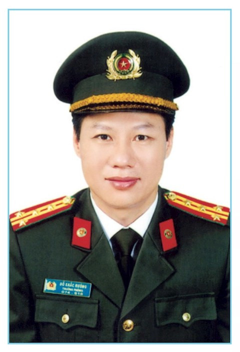 4. Đại tá Đỗ Khắc Hưởng, Phó Cục trưởng Cục Pháp chế và Cải cách hành chính, tư pháp, Bộ Công an. 