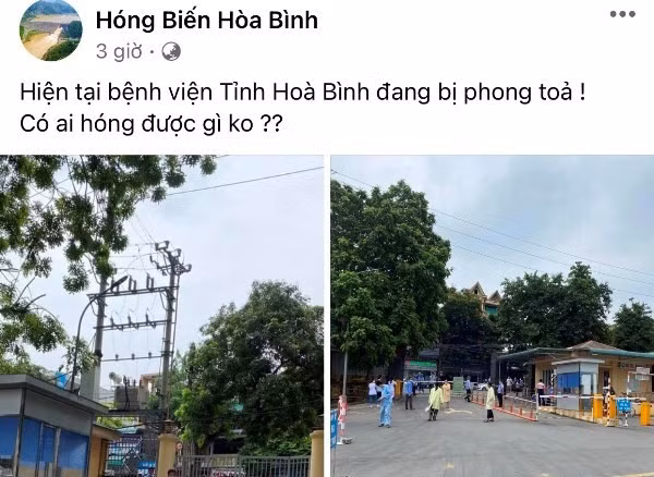 Thuc hu thong tin Benh vien Da khoa tinh Hoa Binh bi phong toa