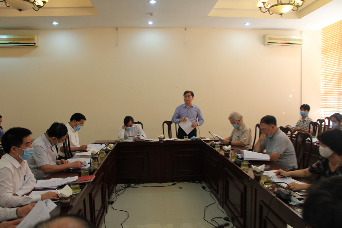 Nguyen lanh dao VUSTA dong gop cho De an to chuc bo may va hoat dong