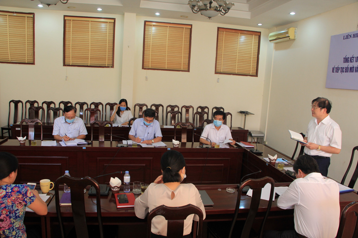 Khan truong hoan thien de an to chuc bo may, hoat dong cua VUSTA