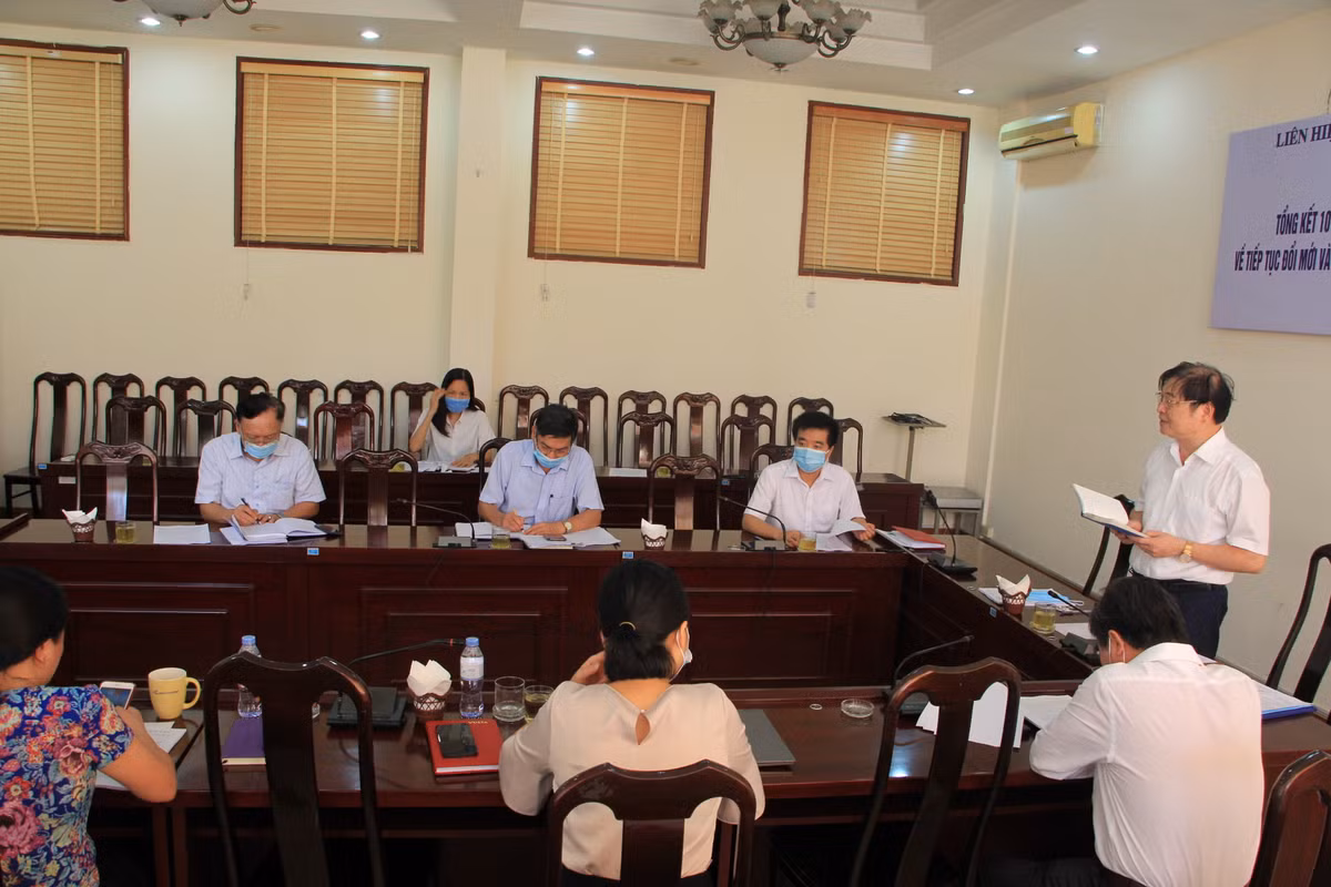 Khan truong hoan thien de an to chuc bo may, hoat dong cua VUSTA