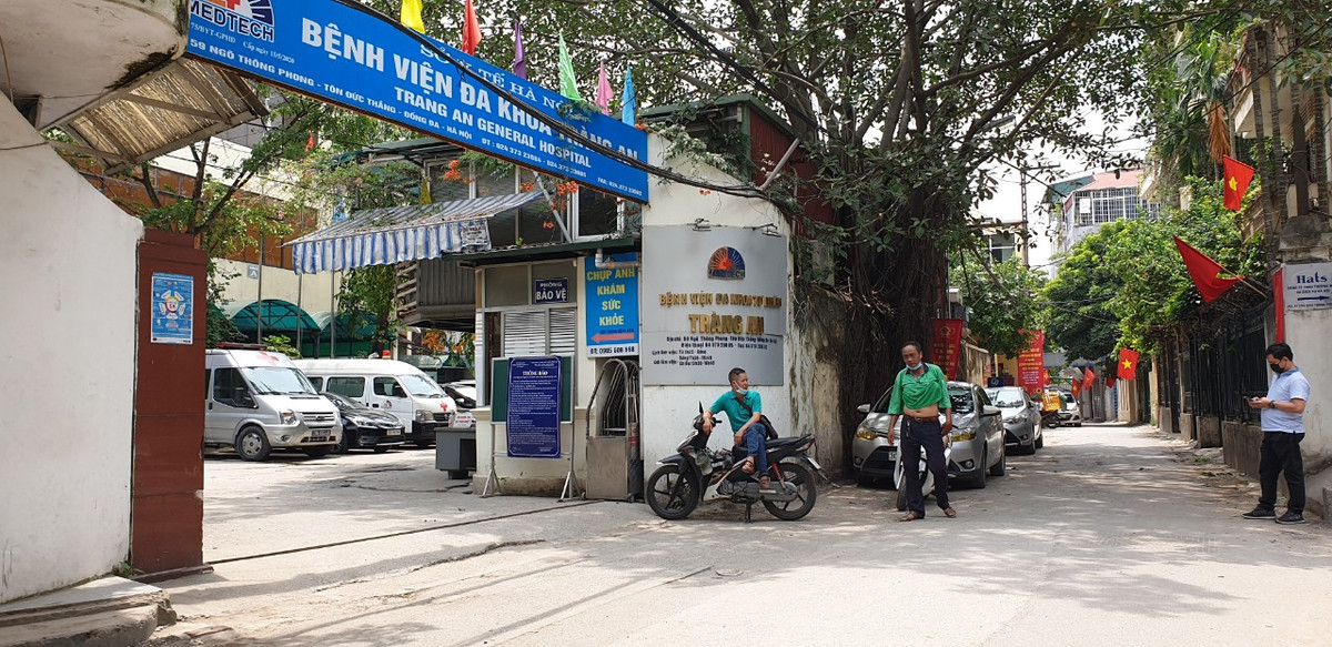 Benh vien da khoa Trang An ton tai trai phep giua trung tam Ha Noi