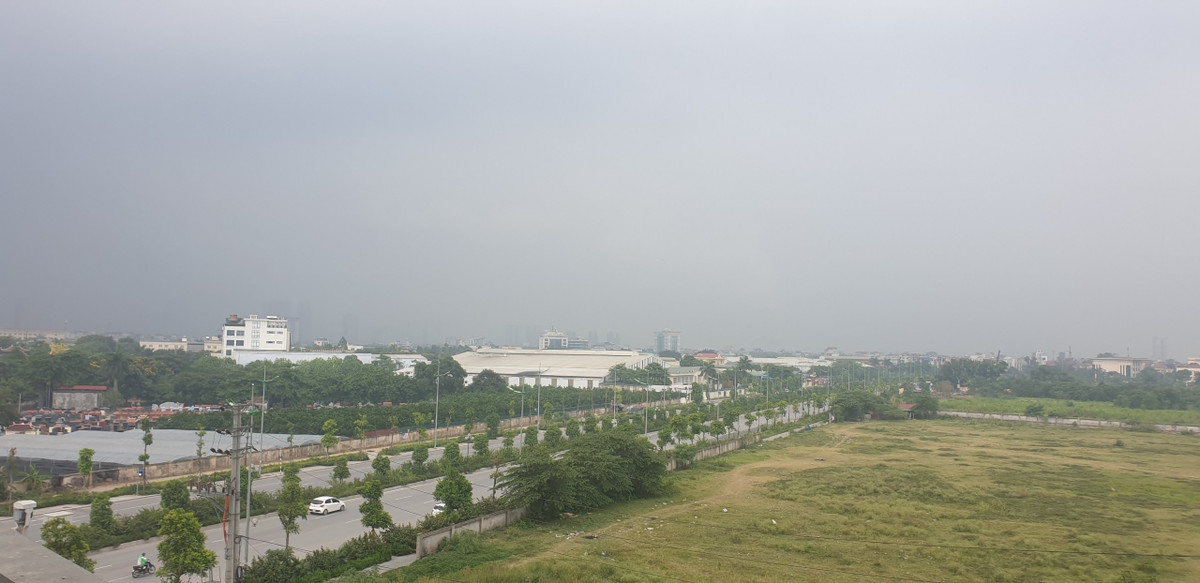 Khu vực Xuân Phương, Nam Từ Liêm xuất hiện mưa bụi.