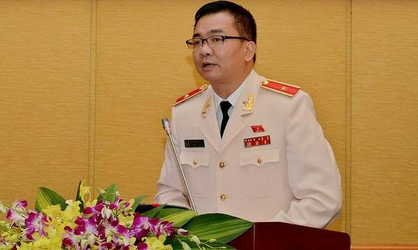 Thiếu tướng Nguyễn Minh Đức, Phó Chủ nhiệm Ủy ban Quốc phòng và An ninh. 