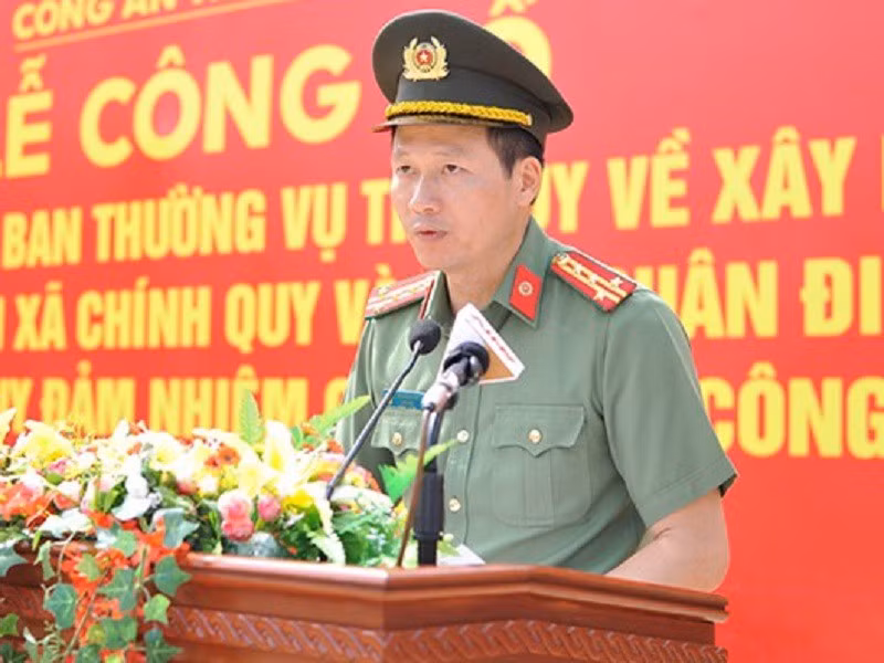 Đại tá Vũ Hồng Văn, Giám đốc Công an tỉnh Đồng Nai.