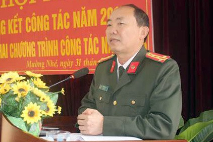 Đại tá Tráng A Tủa, Giám đốc Công an tỉnh Điện Biên.