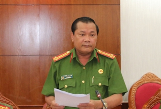 Thiếu tướng Nguyễn Văn Thuận, Giám đốc Công an TP Cần Thơ.