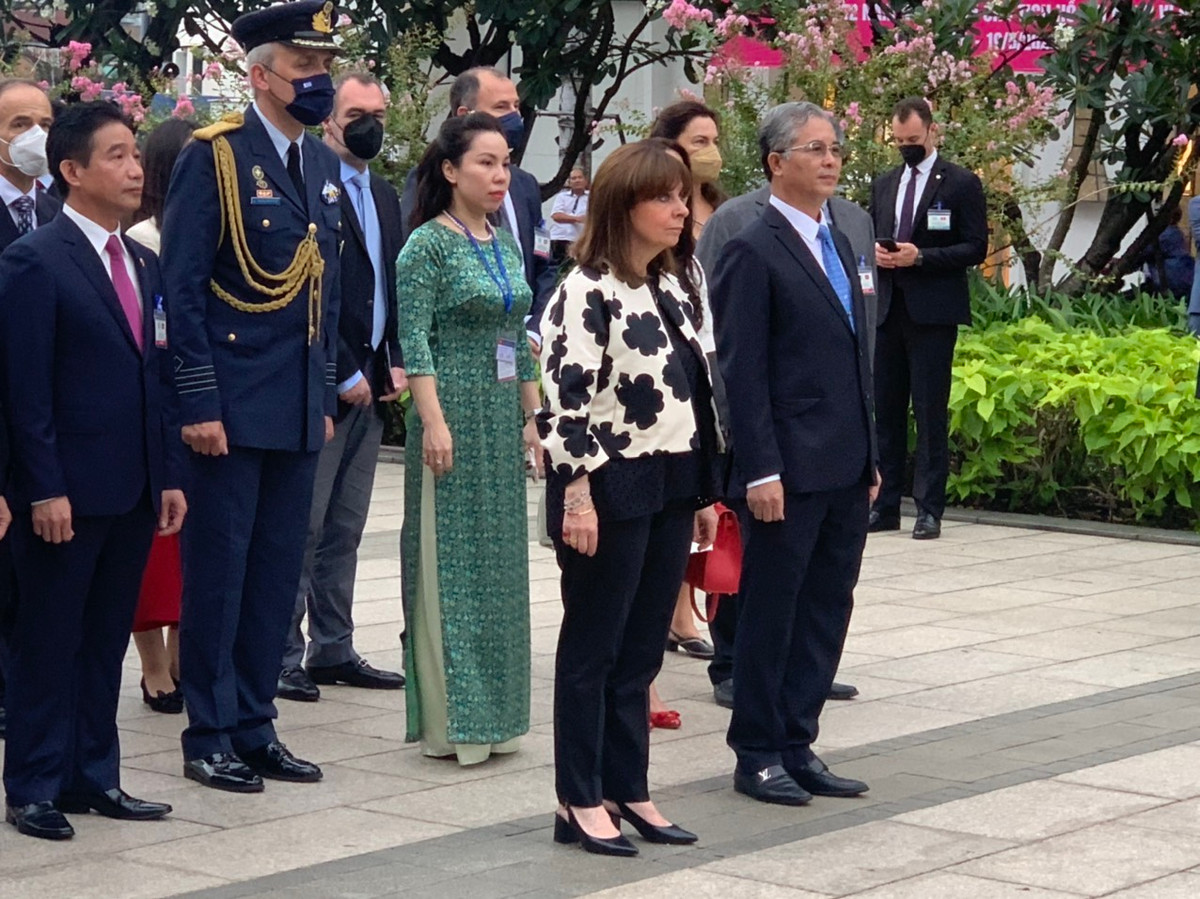 Chu tich UBND TP HCM hoi kien Tong thong Hy Lap-Hinh-3