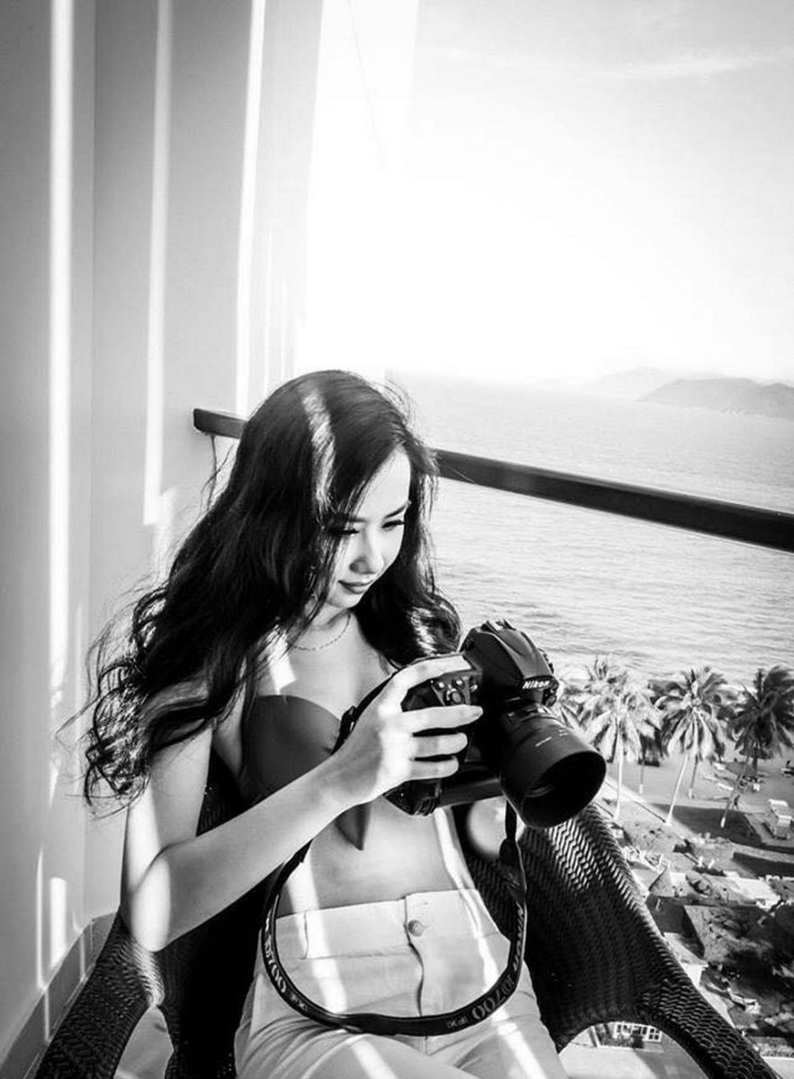 Có lẽ, đó là cách mà Phương Tiểu Bình muốn khẳng định sự lột xác, trưởng thành của bản thân. Ảnh: Đào Đức Hiếu.