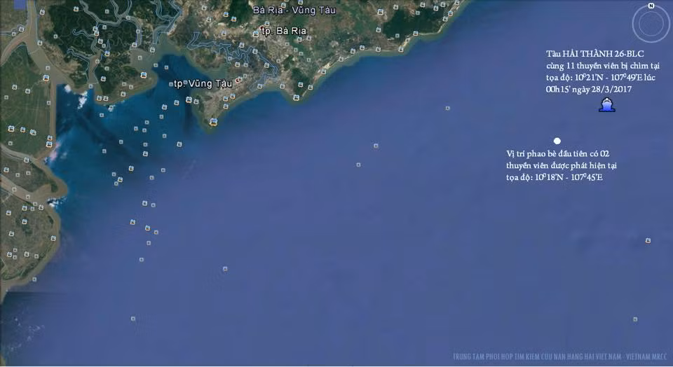 Tau Hai Thanh 26 chim giua dem khuya, nhieu thuy thu dang ngu