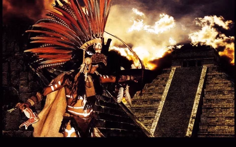 Nền văn minh Aztec gọi gió từ vùng đất của người chết là Mictlampa Ehecatl. Theo huyền thoại, ngọn gió thổi từ đó xuất phát từ tầng thứ năm của địa ngục. Nó mang đầy những lưỡi dao sắc nhọn bằng đá, cắt da thịt của người chết.