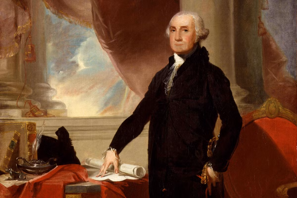 Kết thúc nhiệm kỳ Tổng thống, chiếc răng cuối cùng của Tổng thống Washington cũng rụng nốt. Do vậy, ông phải đeo răng giả hoàn toàn và không bao giờ cười vì không muốn công chúng biết đến bí mật riêng tư này.