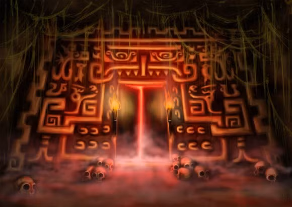 Thêm nữa, các linh hồn còn bị buộc phải đi vào một trong sáu căn nhà chết chóc.