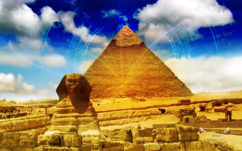 Bởi lẽ, vật thể bí ẩn hạ cánh trên đỉnh tượng Nhân sư không giống với bất cứ thứ gì từng được miêu tả trong thần thoại Ai Cập. Nó cũng không giống bất cứ biểu tượng nào của người dân thời kỳ đó.