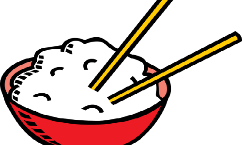 Bởi, chỉ trong đám tang người ta mới cắm đũa lên bát cơm. Hành động này vô tình tạo ra hình ảnh về người đã khuất. Ảnh: WPClipart.