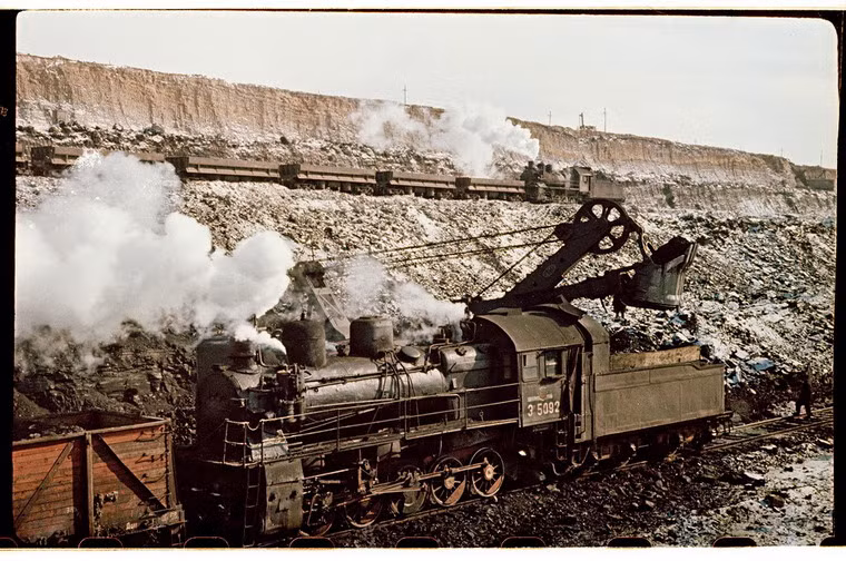 Những đoàn tàu ở Siberi.