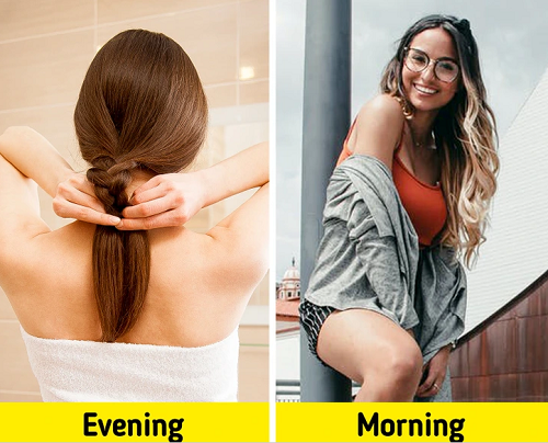 Giúp tiết kiệm thời gian buổi sáng. Phụ nữ Ấn thường dậy sớm để chuẩn bị bữa sáng cho cả nhà. Dành quá nhiều thời gian chải, tạo kiểu tóc sẽ khiến họ bị chậm chễ. Để khắc phục, phụ nữ Ấn sẽ tết tóc khi ngủ. Sáng hôm sau, họ chỉ cần dành vài phút để chải và tết gọn gàng lại.
