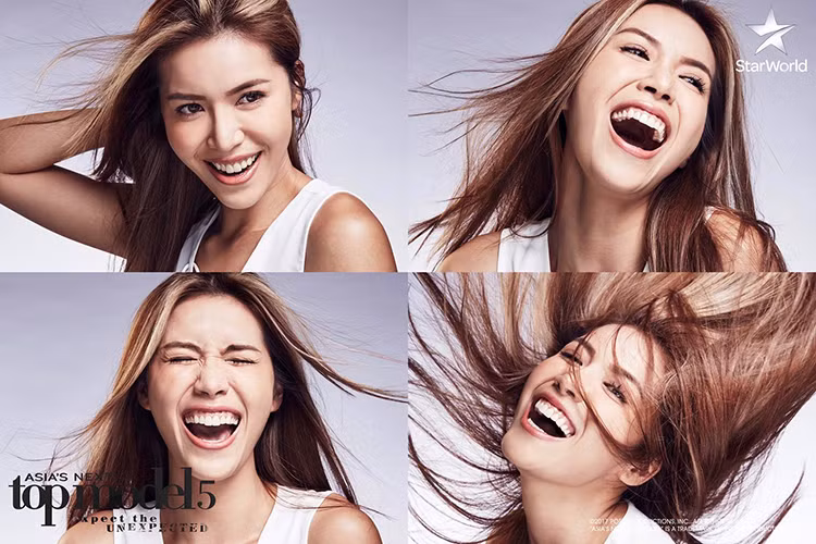 Trong tập 2, Minh Tú thể hiện tốt trong buổi chụp ảnh loại trừ nhưng lại nhận được số điểm trung bình từ giám khảo. Việc Minh Tú đứng thứ 9 khiến fans rất bức xúc. Ảnh: BTC