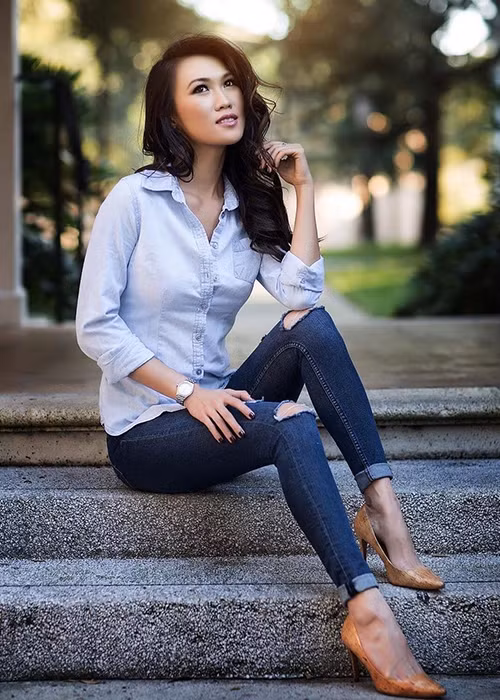 Hiện tại, đối thủ của người đẹp Nguyễn Thị Thành đang cùng các thí sinh Hoa hậu Môi trường Quốc tế 2017 bước vào các phần thi phụ đầu tiên. Ảnh: FBNV