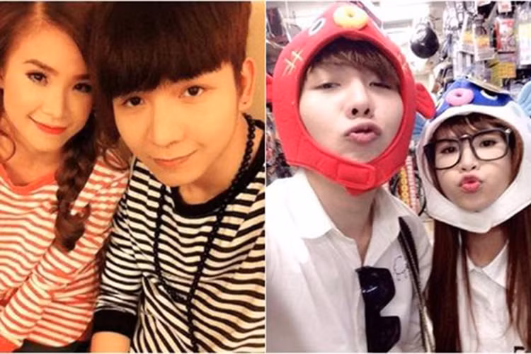 Luôn xuất hiện đáng yêu, tinh nghịch bên nhau tại các sự kiện cũng như đời thường, Khởi My và bạn trai tin đồn còn thường xuyên diện đồ đôi, ton sur ton hay có phong cách thời trang giống nhau. Ảnh: Đất Việt