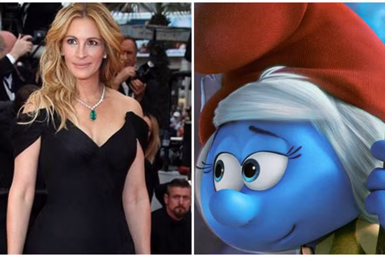 Nữ diễn viên gạo cội từng đoạt giải Oscar danh giá - Julia Roberts cũng sẽ lồng tiếng cho một nhân vật trong làng Xì Trum mới.