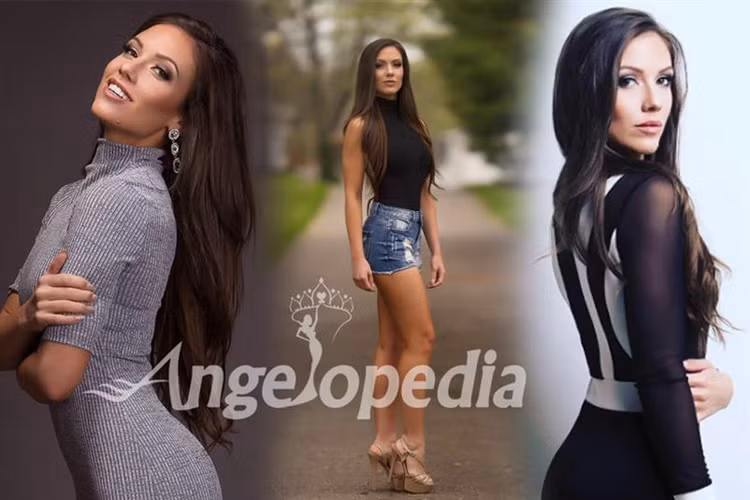 Tân Hoa hậu Môi trường Quốc tế 2017 - Amber Bernachi là người đẹp tự tin, độc lập và luôn nhìn mọi thứ theo hướng tích cực. Cô đã có bằng thạc sĩ ngành quản trị kinh doạnh, bằng cử nhân ngành giáo dục và bằng cử nhân khoa học chính trị, nghệ thuật tại Đại học Windsor. Ảnh: angelopedia