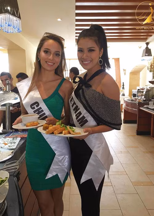 Nguyễn Thị Thành thi Hoa hậu Môi trường Quốc tế 2017 từ đầu tháng 4. Ngày 14/4 tới đây, cô sẽ bước vào chung kết cùng hơn 60 thí sinh khác. Ảnh: Venus Beauty Queen