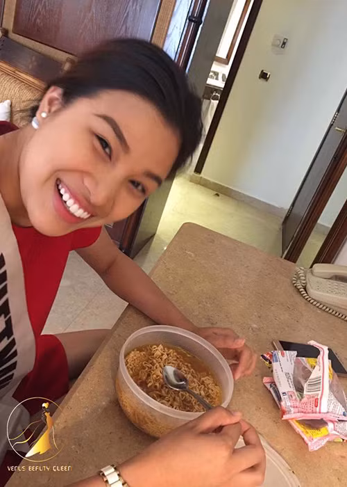 Tham gia cuộc thi Miss Eco International 2017 - Hoa hậu Môi trường Quốc tế 2017, Nguyễn Thị Thành đang tất bật chuẩn bị cho chung kết. Ảnh: Venus Beauty Queen