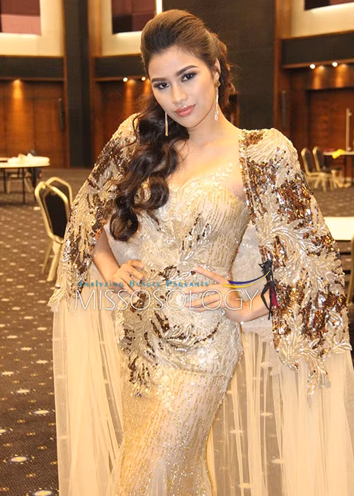 Gần đây, việc Nguyễn Thị Thành thi hoa hậu quốc tế dù trước đó bị tước ngôi Á khôi 1 cuộc thi Hoa khôi Du lịch Việt Nam 2017 trở thành tâm điểm của dư luận. Ảnh: Missosology
