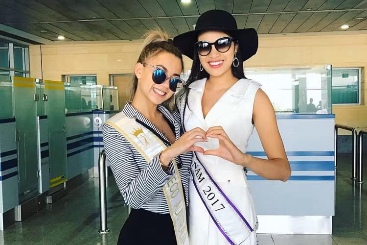 Người đẹp gốc Bắc Ninh còn từng dính scandal làm răng sứ thẩm mỹ và ngụy tạo hồ sơ lừa dối ban tổ chức cuộc thi Hoa hậu Việt Nam 2016. Ảnh: Instagram nhân vật