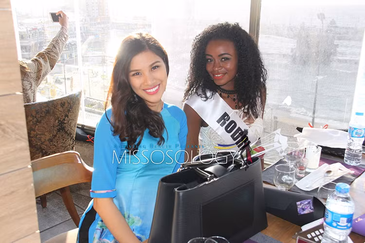  Nguyễn Thị Thành hiện đang có mặt ở Ai Cập để tham gia cuộc thi Miss Eco International 2017 - Hoa hậu Môi trường Quốc tế 2017. Ảnh: Missosology