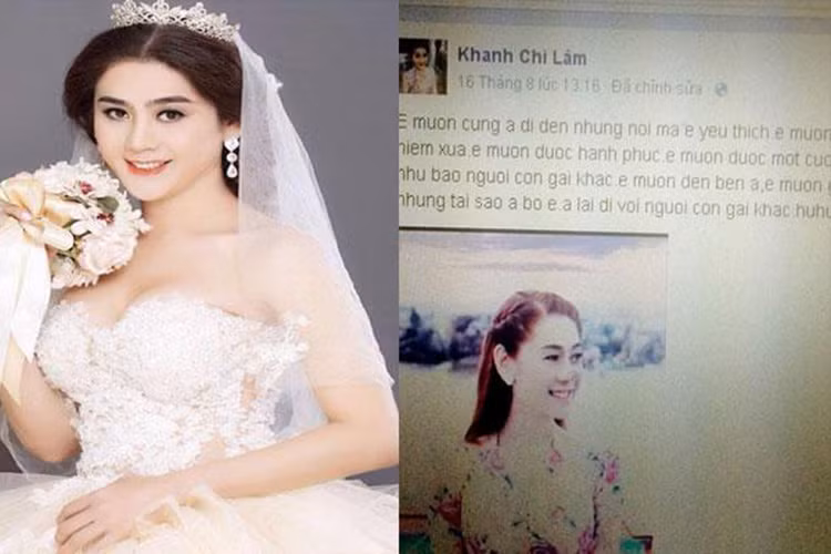 Tuy nhiên, vừa công khai mối quan hệ mới, Lâm Khánh Chi đăng tải dòng tâm sự ngầm tuyên bố chia tay bạn trai Việt kiều. “Em muốn đến bên anh, em muốn gặp anh, em muốn nhưng tại sao anh bỏ em, anh lại đi với người con gái khác”, nữ ca sĩ viết trên trang cá nhân. Ảnh: Tamsugiadinh