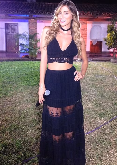 Natalia Carvajal hiện đang đồng hành cùng cuộc thi Hoa hậu Môi trường Quốc tế 2017. Ảnh: FBNV