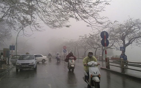 Mien Bac lien tuc don khong khi lanh toi cuoi thang 2