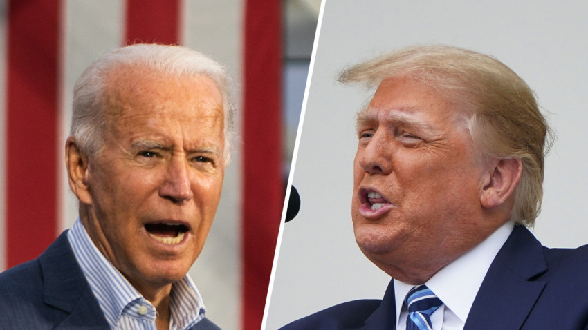Tổng thống Trump từng gọi ông Biden là "kẻ hủy hoại" việc làm, và rằng cựu Phó Tổng thống Mỹ đã "bỏ rơi" Pennsylvania khi rời khỏi tiểu bang này từ lúc còn nhỏ. Ông Trump cáo buộc đối thủ đang ra sức cấm cản fracking, ngành công nghiệp cung cấp nhiều việc làm cho bang Pennsylvania và là ngành sản xuất khí đốt lớn thứ 2 ở Mỹ. Ảnh: NBC 7. 
