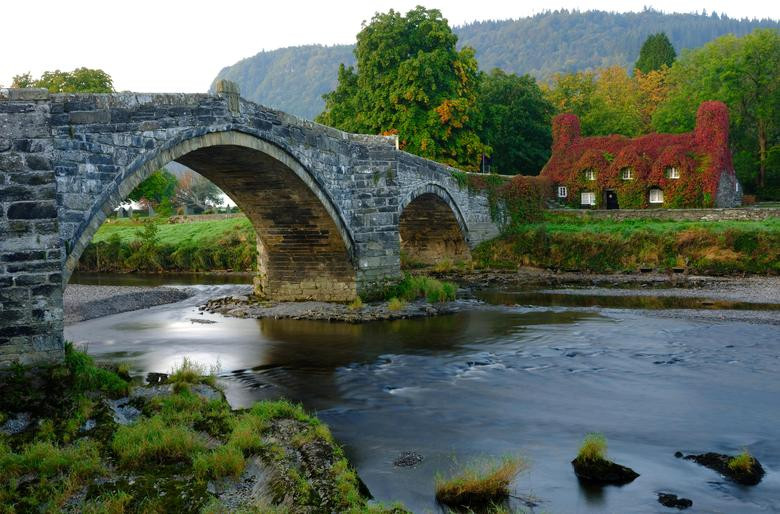 Bức ảnh chụp tại Llanrwst, Anh, hôm 21/9.